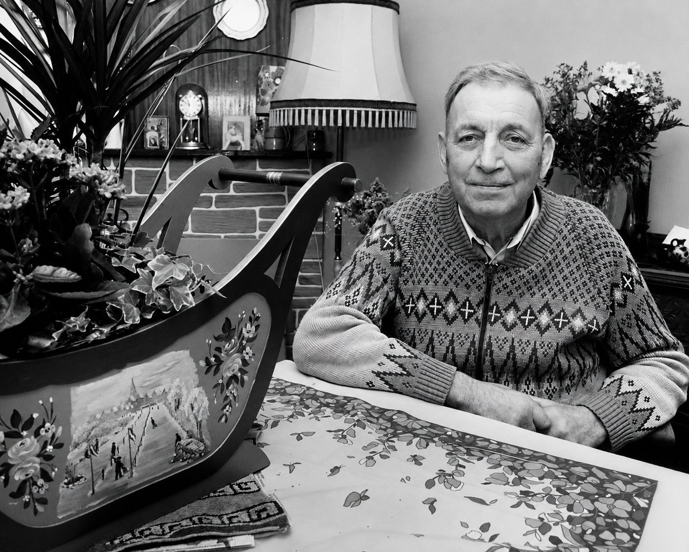 Klaas Houwertjes in de jaren '90.